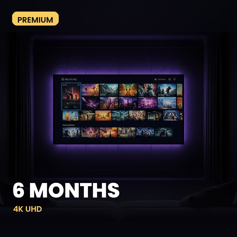 IPTV Cast Premium 4K, 6 months